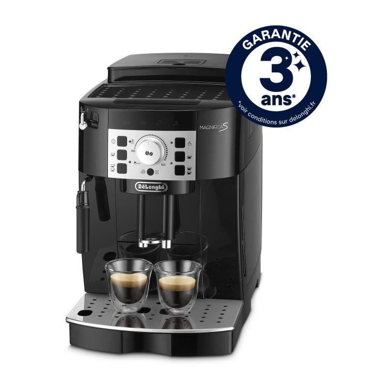 Machine expresso automatique avec broyeur - DELONGHI MAGNIFICA S ECAM22.140.B - Noir