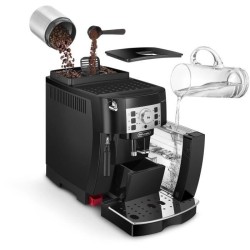 Machine expresso automatique avec broyeur - DELONGHI MAGNIFICA S ECAM22.140.B - Noir