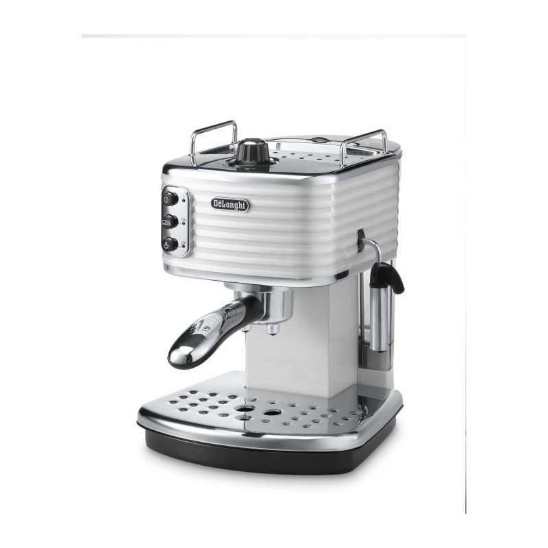 Machine expresso classique - DELONGHI ECZ 351.W Scultura - Blanc - 1,4 L