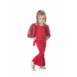 Déguisement pour Enfants Carrá 3-5 ans Rouge (2 Pièces)