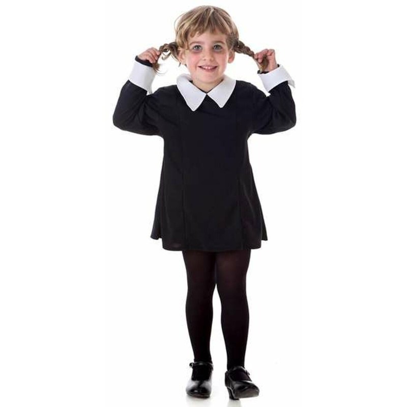 Déguisement pour Enfants Black Wednesday 3-5 ans Noir