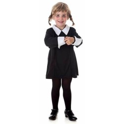 Déguisement pour Enfants Black Wednesday 3-5 ans Noir