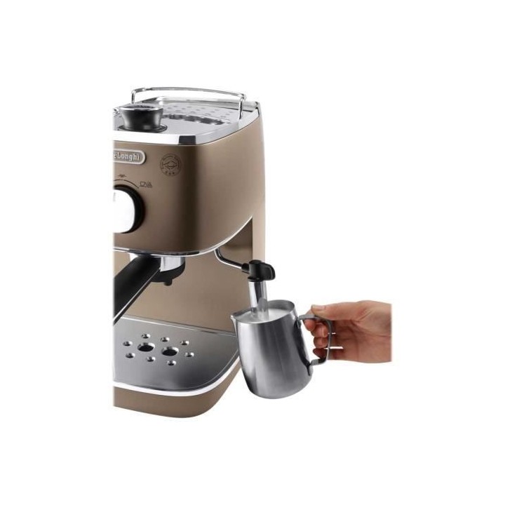 Machine espresso classique - DELONGHI ECI 341.BZ Distinta - 1 L - Bro