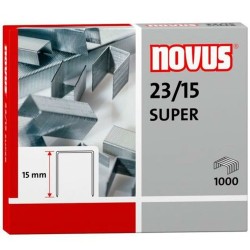 Agrafes Novus 1000 Pièces 23/15 (50 Unités)