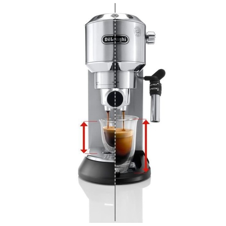 Machine expresso classique - DELONGHI EC685.M Dedica Style - Inox