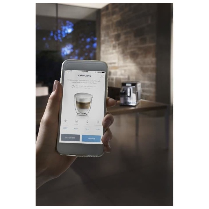 Machine a café Expresso broyeur - DELONGHI ECAM650.85.MS - Gris - Con