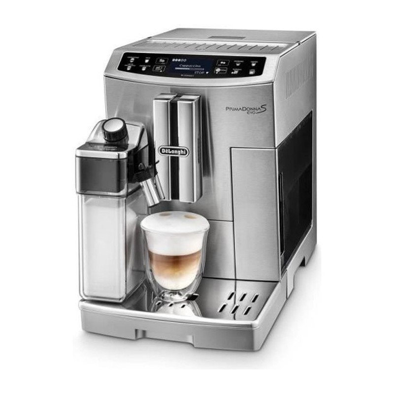 DELONGHI ECAM510.55.M Expresso broyeur PrimaDonnas Evo - Gris