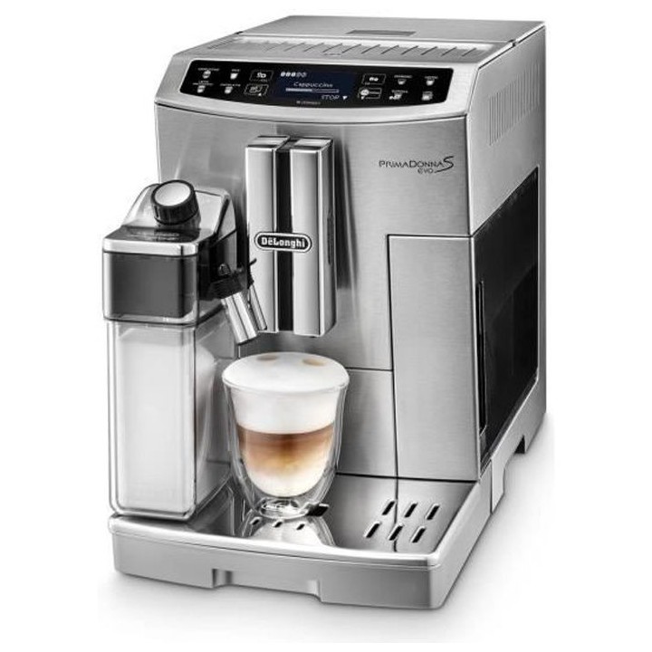DELONGHI ECAM510.55.M Expresso broyeur PrimaDonnas Evo - Gris