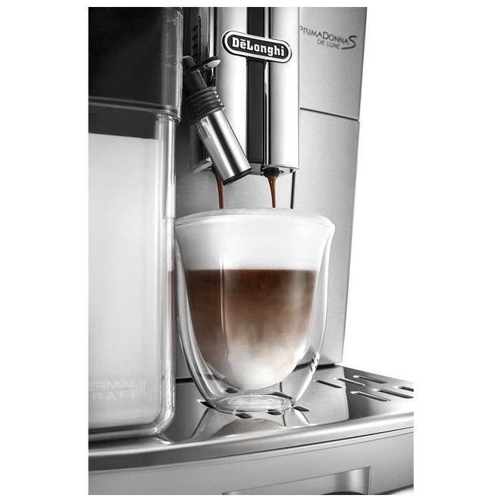 DELONGHI ECAM510.55.M Expresso broyeur PrimaDonnas Evo - Gris