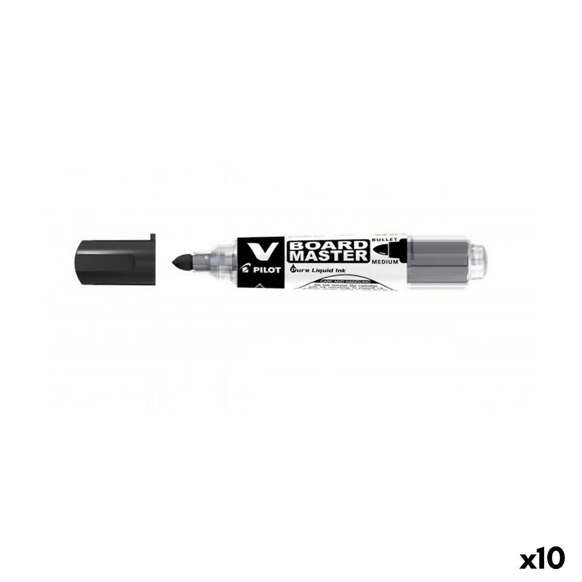 /feutres/130568-marqueur-pilot-v-board-master-tableau-blanc-rechargeable-noir-10-unites-4902505355813.html
