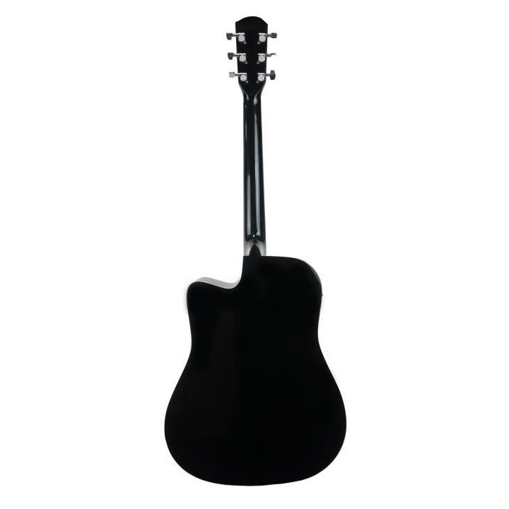 DELSON HW-41 Guitare Folk Electro-acoustique Noir