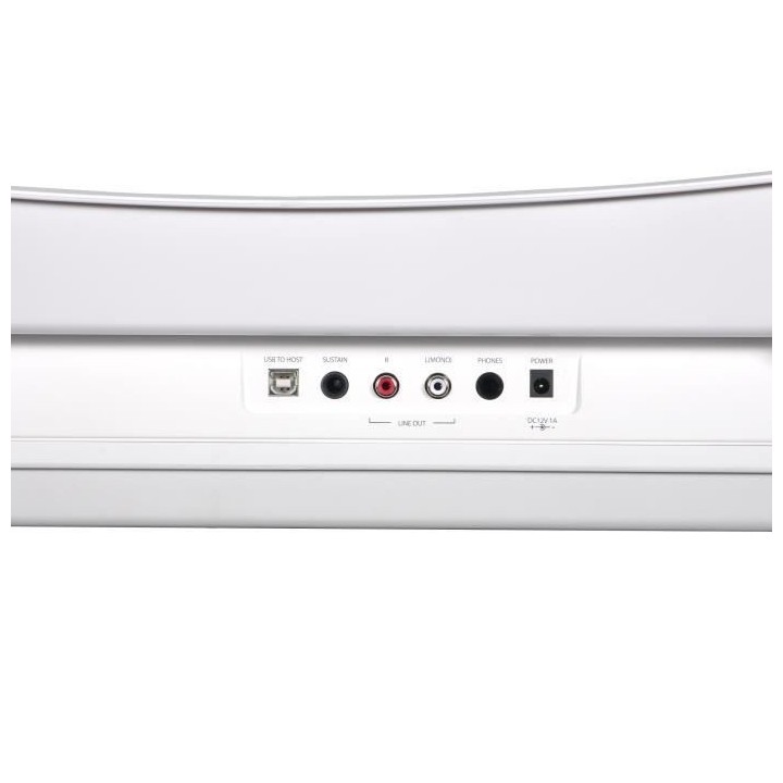 Piano Portable 88 Touches blanc