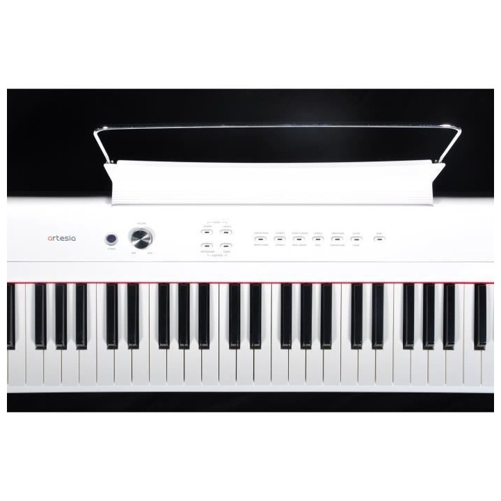 Piano Portable 88 Touches blanc