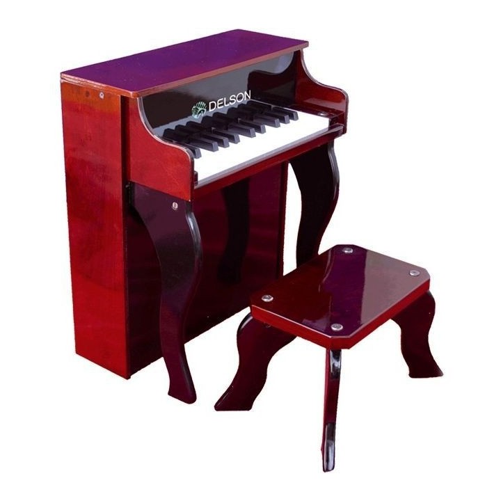 Piano droit enfant bois delson 25 touches