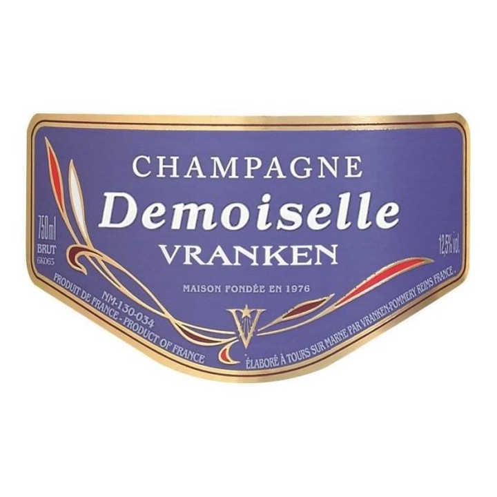 Champagne Demoiselle EO Brut 75cl