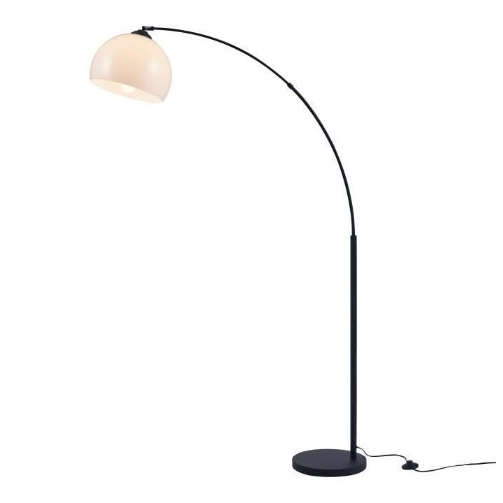 DAISY Lampadaire Arc - Métal et réflecteur Acrylique - L 30 x P 110