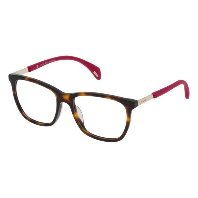 Monture de Lunettes Femme Police VPL6305309AJ Marron