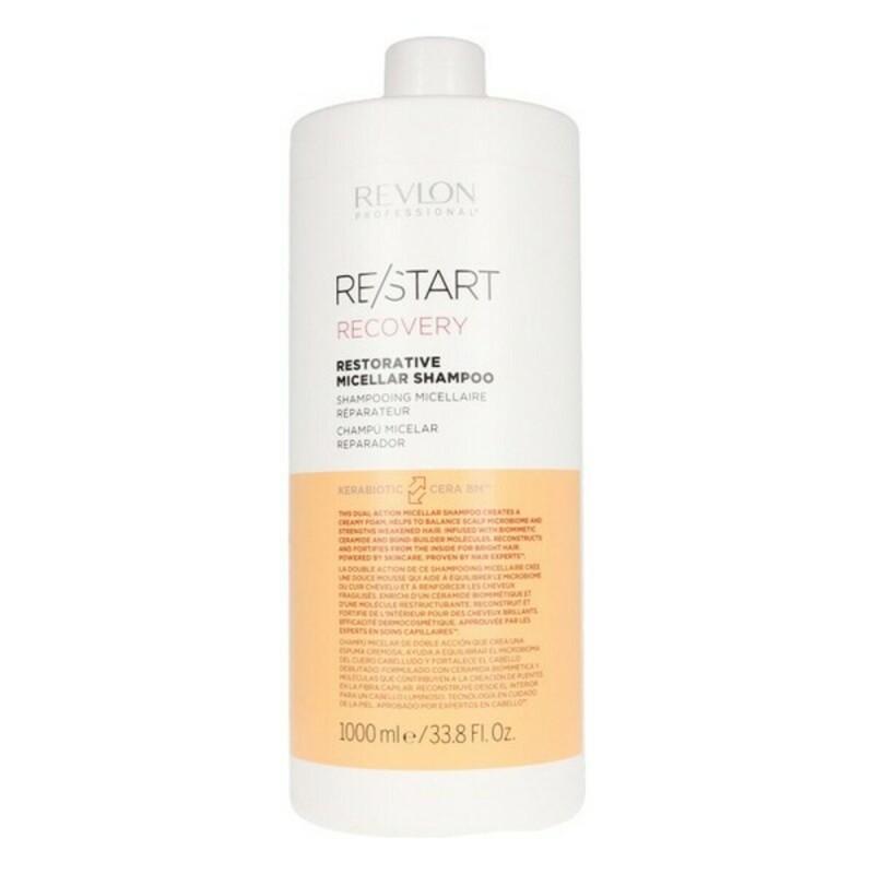 Shampooing hydratant Re-Start Recovery Restorative Micellar Revlon Start (1000 ml) 1 L