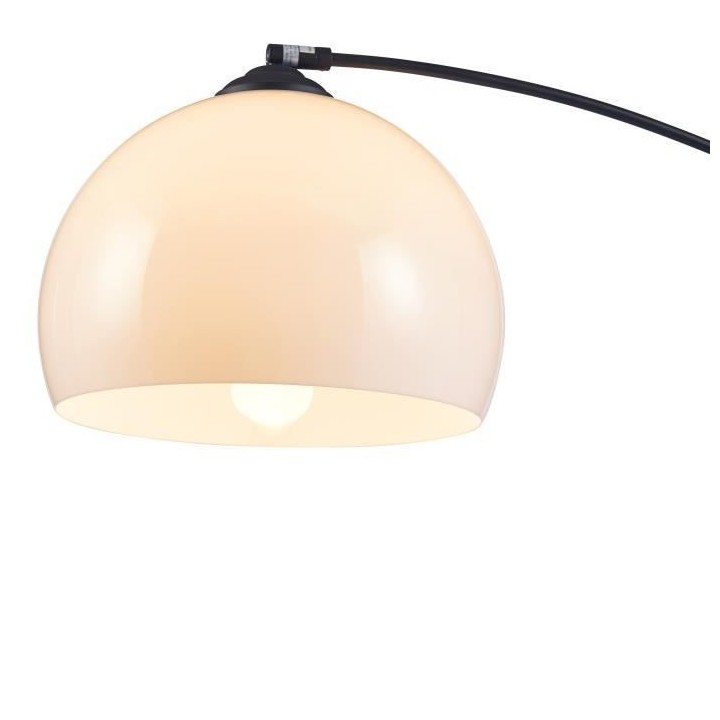 DAISY Lampadaire Arc - Métal et réflecteur Acrylique - L 30 x P 110