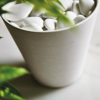 DEROMA Sachet de galets de surfacage piccoli Save R bianco - Coloris b