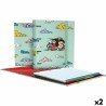 Reliure à anneaux Grafoplas Carpebook Mafalda Vert A4 (2 Unités)