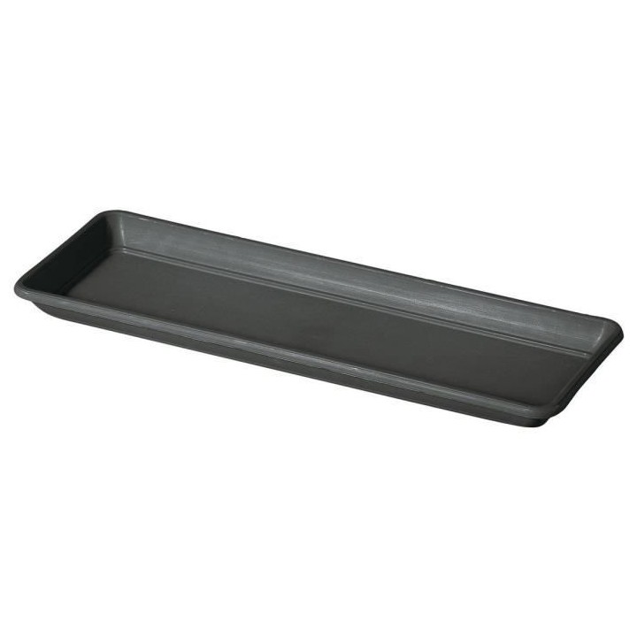 DEROMA Plateau pour jardiniere Day R anthracite - Coloris gris anthrac