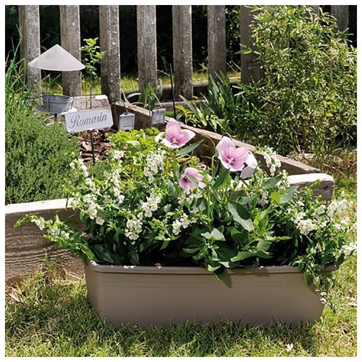 DEROMA Jardiniere Day R camel - Coloris taupe - 40cm