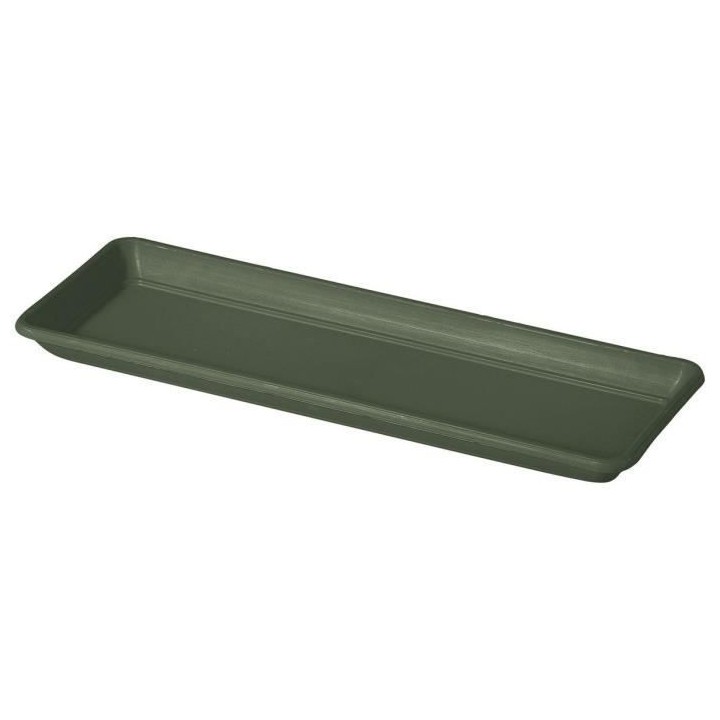 DEROMA Plateau pour jardiniere rectangulaire Day R Verde - 50 cm