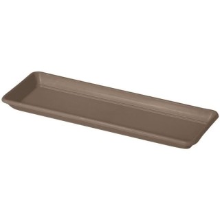 DEROMA Plateau pour jardiniere rectangulaire Day R Camel - 50 cm