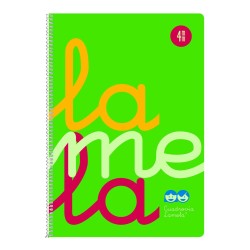 Cahier Lamela Multicouleur 80 Volets quarto (5 Unités)