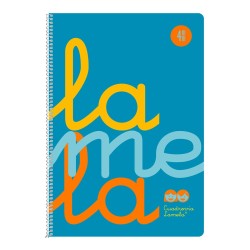 Cahier Lamela Multicouleur 80 Volets quarto (5 Unités)