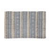 Tapis DKD Home Decor 180 x 120 x 2 cm Bleu Coton Blanc Boho