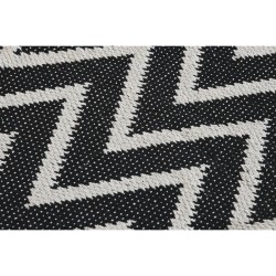 Tapis DKD Home Decor Polyester Zigzag Bicolore 160 x 230 x 1 cm