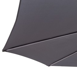 Parasol Thais Gris Aluminium 300 cm