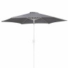 Parasol Thais 350 cm Gris Aluminium