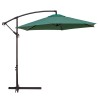 Parasol Monty Aluminium Vert 270 cm