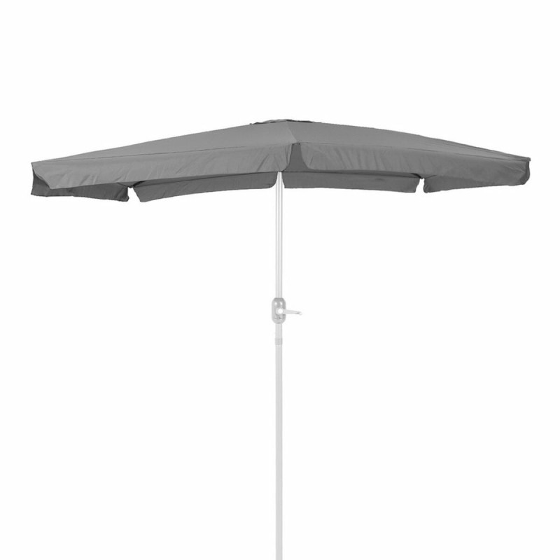 Parasol Thais Gris Aluminium 300 x 200 cm