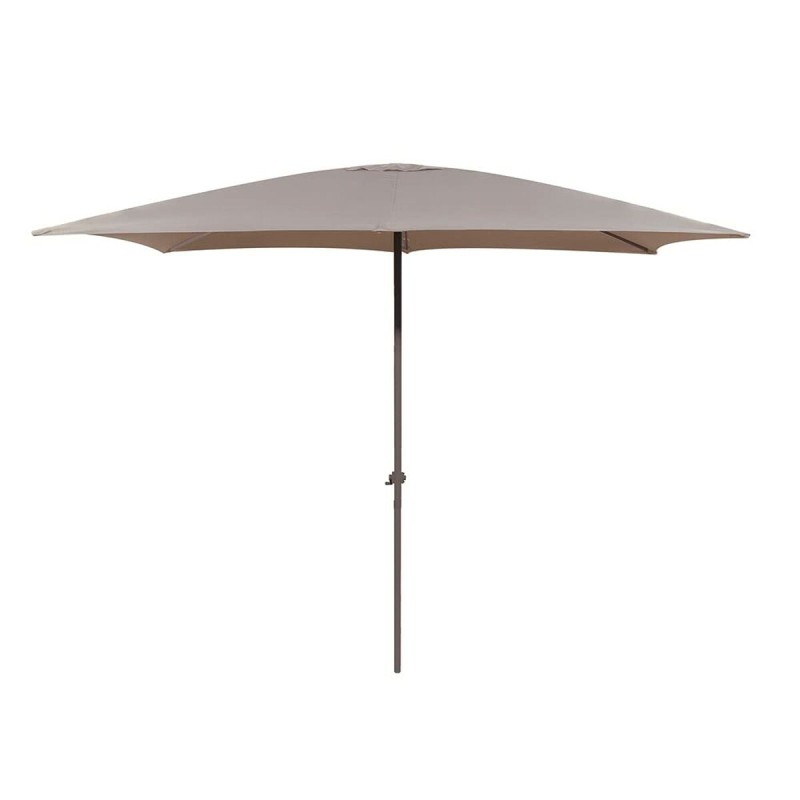 Parasol Tessa Taupe Aluminium 300 x 200 cm