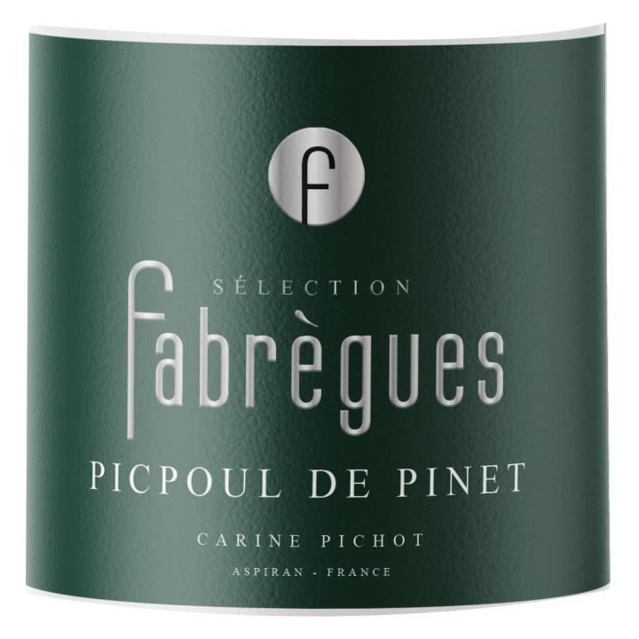 Sélection Fabreges Picpoul de Pinet - Vin blanc de Languedoc