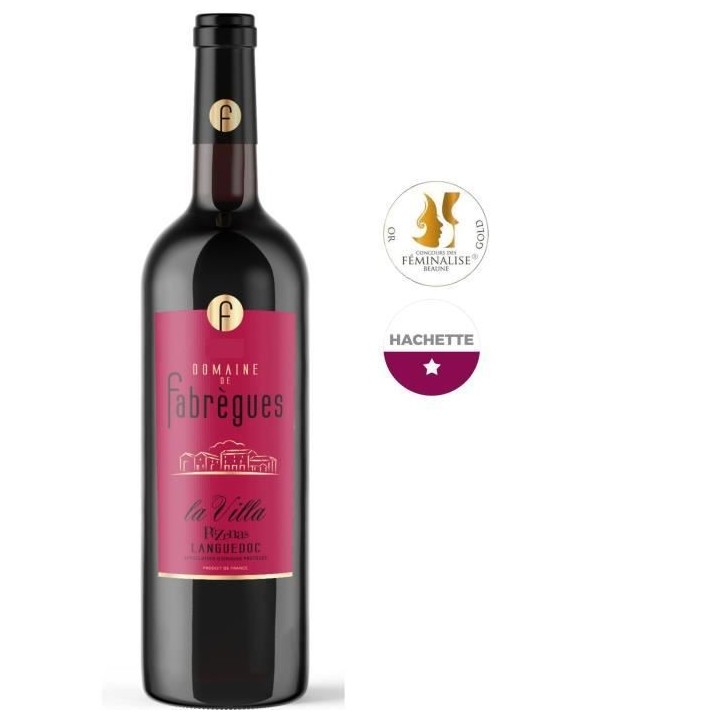 Domaine de Fabregues La Villa 2017 Languedoc Pézenas - Vin rouge de L