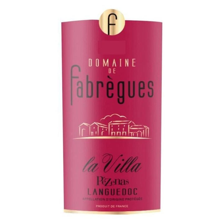 Domaine de Fabregues La Villa 2017 Languedoc Pézenas - Vin rouge de L