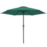 Parasol Monty Aluminium Vert 270 cm