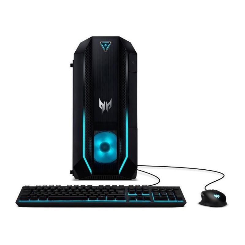 PC Gamer - ACER Predator PO3-630 Clavier & Souris - Core i5-11400F - RAM 16 Go - Stockage 512 Go SSD - RTX 3070 - Windows 10