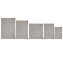 Tapis d’extérieur Quadro 230 x 160 x 0,5 cm Gris