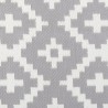 Tapis d’extérieur Paros 160 x 230 x 0,5 cm Gris polypropylène