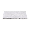 Tapis de bain 40 x 60 cm Blanc (12 Unités)