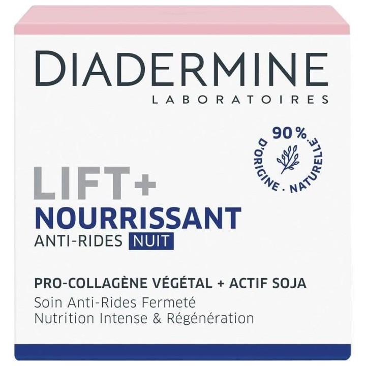 DIADERMINE Lift+ Nourrissant - Creme de Nuit Visage Anti-Rides Ultra F