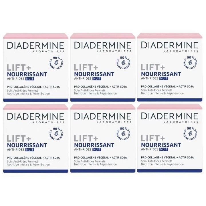 DIADERMINE Lift+ Nourrissant - Creme de Nuit Visage Anti-Rides Ultra F