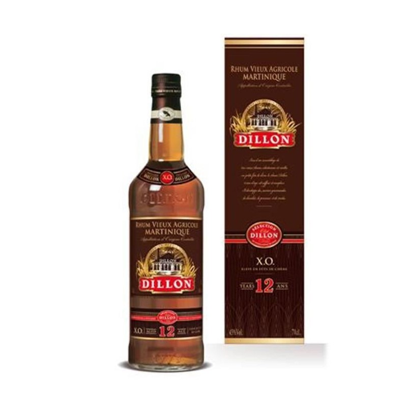 Rhum vieux Dillon 12 ans 45° 70cl