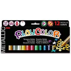 Gouache Playcolor Metallic...